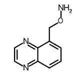 CAS#: 895589-27-2， 5-[(Aminooxy)methyl]quinoxaline
