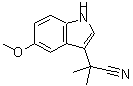 CAS#: 896101-81-8， 2-(5-Methoxy-1H-indol-3-yl)-2-methylpropanenitrile