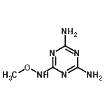 CAS#: 89619-91-0， N<sup>2</sup>-Methoxy-1,3,5-triazine-2,4,6-triamine