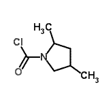 CAS#: 89629-91-4， 2,4-Dimethyl-1-pyrrolidinecarbonyl chloride
