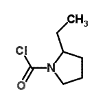CAS#: 89629-92-5， 2-Ethyl-1-pyrrolidinecarbonyl chloride
