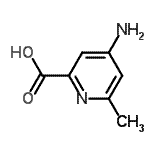 CAS#: 89693-89-0， 4-Amino-6-methyl-2-pyridinecarboxylic acid
