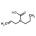 CAS#: 89703-37-7， Allyl(propyl)carbamothioic S-acid