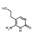 CAS#: 89711-99-9， 6-Amino-5-(2-hydroxyethyl)-2(1H)-pyrimidinone