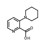 CAS#: 898289-01-5， 3-(1-Piperidinyl)-2-pyridinecarboxylic acid