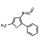 CAS#: 898289-18-4， 3-Isocyanato-5-methyl-2-phenylfuran