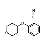 CAS#: 898289-37-7， 2-(Tetrahydro-2H-pyran-4-yloxy)benzonitrile