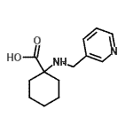 CAS#: 898393-33-4， 1-[(3-Pyridinylmethyl)amino]cyclohexanecarboxylic acid