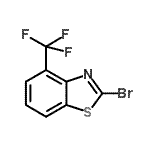 CAS#: 898748-19-1， 2-Bromo-4-(trifluoromethyl)-1,3-benzothiazole