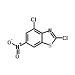CAS#: 898748-57-7， 2,4-Dichloro-6-nitro-1,3-benzothiazole
