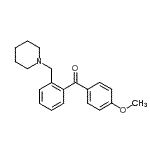 CAS#: 898751-80-9， (4-Methoxyphenyl)[2-(1-piperidinylmethyl)phenyl]methanone