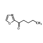 结构式 CAS# 898758-27-5, 1-(1,3-恶唑-2-基)-1-戊酮