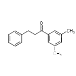 structure of CAS# 898764-33-5, 1-(3,5-Dimethylphenyl)-3-phenyl-1-propanone;3',5'-dimethyl-3-phenylpropiophenone