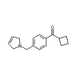 CAS#: 898764-83-5， Cyclobutyl[4-(2,5-dihydro-1H-pyrrol-1-ylmethyl)phenyl]methanone