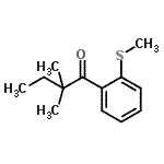 CAS#: 898765-28-1， 2,2-Dimethyl-1-[2-(methylsulfanyl)phenyl]-1-butanone
