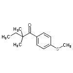 CAS#: 898765-31-6， 2,2-Dimethyl-1-[4-(methylsulfanyl)phenyl]-1-butanone