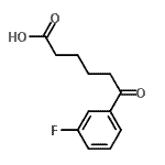 结构式 CAS# 898765-65-6, 6-(3-氟苯基)-6-氧代己酸