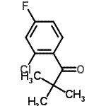 CAS#: 898766-45-5， 1-(2-Chloro-4-fluorophenyl)-2,2-dimethyl-1-propanone