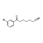 CAS#: 898766-82-0， 7-(3-Bromophenyl)-7-oxoheptanenitrile