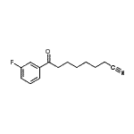 CAS#: 898767-27-6， 8-(3-Fluorophenyl)-8-oxooctanenitrile