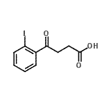CAS#: 898767-49-2， 4-(2-Iodophenyl)-4-oxobutanoic acid