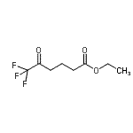 structure of CAS# 898776-52-8, Ethyl 6,6,6-trifluoro-5-oxohexanoate;Ethyl 5-oxo-6,6,6-trifluorohexanoate;MFCD01320353