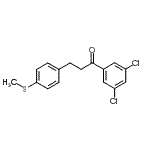 CAS#: 898781-75-4， 1-(3,5-Dichlorophenyl)-3-[4-(methylsulfanyl)phenyl]-1-propanone