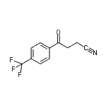 CAS#: 898783-70-5， 4-Oxo-4-[4-(trifluoromethyl)phenyl]butanenitrile