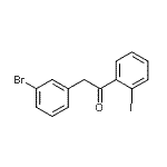 CAS#: 898783-88-5， 2-(3-Bromophenyl)-1-(2-iodophenyl)ethanone