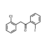 CAS#: 898784-00-4， 2-(2-Chlorophenyl)-1-(2-iodophenyl)ethanone