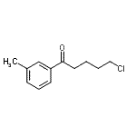 CAS#: 898785-23-4， 5-Chloro-1-(3-methylphenyl)-1-pentanone