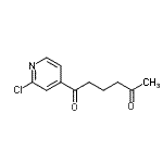CAS#: 898785-33-6， 1-(2-Chloro-4-pyridinyl)-1,5-hexanedione