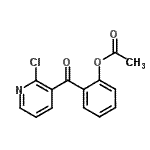 CAS#: 898786-35-1， 2-[(2-Chloro-3-pyridinyl)carbonyl]phenyl acetate