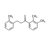 结构式 CAS# 898789-50-9, 1-(2,3-二甲基苯基)-3-(2-甲基苯基)-1-丙酮