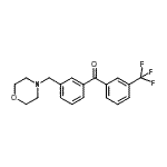CAS#: 898791-98-5， [3-(4-Morpholinylmethyl)phenyl][3-(trifluoromethyl)phenyl]methanone