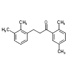 structure of CAS# 898792-77-3, 3-(2,3-Dimethylphenyl)-1-(2,5-dimethylphenyl)-1-propanone;2',5'-dimethyl-3-(2,3-dimethylphenyl)propiophenone