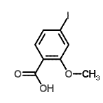 CAS#: 89942-34-7， 4-Iodo-2-methoxybenzoic acid