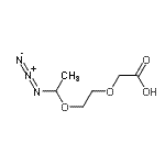 CAS#: 899430-44-5， [2-(1-Azidoethoxy)ethoxy]acetic acid