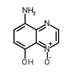 CAS#: 899449-31-1， 8-Amino-5-quinoxalinol 4-oxide