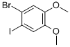 结构式 CAS# 89978-46-1, 1-溴-2-碘-4,5-二甲氧基苯