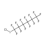 CAS#: 89987-98-4， 1-(Chlorosulfanyl)-1,1,2,2,3,3,4,4,5,5,6,6,6-tridecafluorohexane