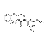 CAS#: 9000-02-6， 2-(2-Chloroethoxy)-N-[(4-methoxy-6-methyl-1,3,5-triazin-2-yl)carbamoyl]benzenesulfonamide