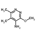 CAS#: 90008-49-4， 3-Methoxy-5,6-dimethyl-4-pyridazinamine