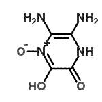 CAS#: 900140-70-7， 5,6-Diamino-3-hydroxy-2(1H)-pyrazinone 4-oxide