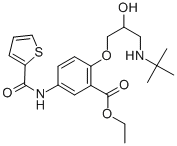 CAS#: 90055-97-3， 2-[3-[(1,1-Dimethylethyl)Amino]-2-Hydroxypropoxy]-5-[(2-Thienylcarbonyl)Amino]-Benzoic Acid Ethyl Ester