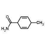 CAS#: 90086-74-1， 4-Methyl-2,5-cyclohexadiene-1-carboxamide