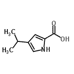 CAS#: 90087-23-3， 4-Isopropyl-1H-pyrrole-2-carboxylic acid