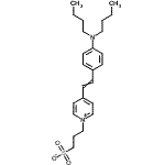 CAS#: 90133-78-1， 3-(4-{2-[4-(Dibutylamino)phenyl]vinyl}-1-pyridiniumyl)-1-propanesulfonate