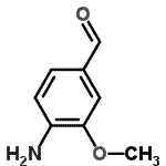 CAS#: 90151-40-9， 4-Amino-3-methoxybenzaldehyde
