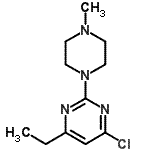CAS#: 901586-64-9， 4-Chloro-6-ethyl-2-(4-methyl-1-piperazinyl)pyrimidine